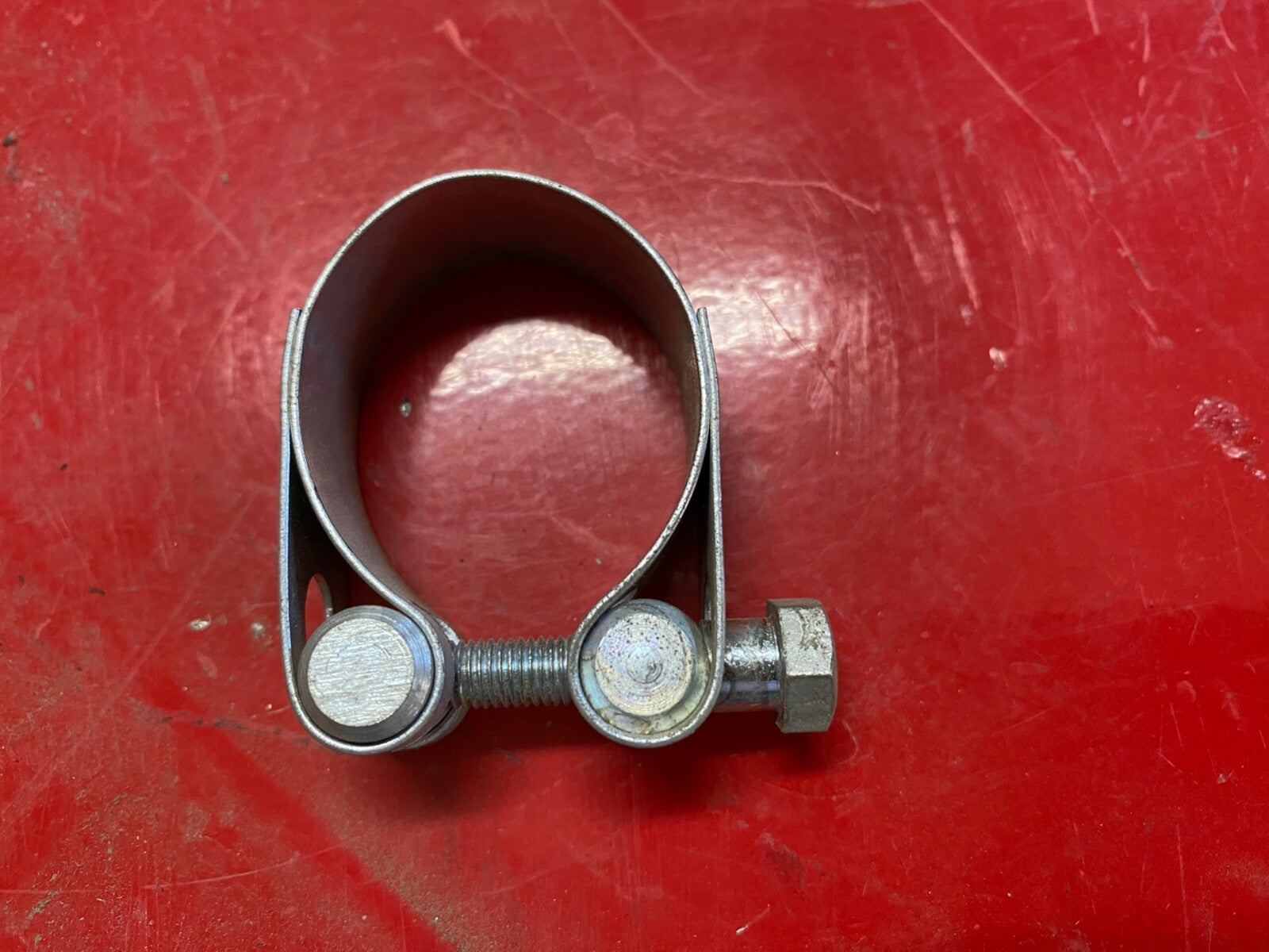 Harley NOS OEM Sportster Exhaust Muffler Clamp 1970-78 65519-70