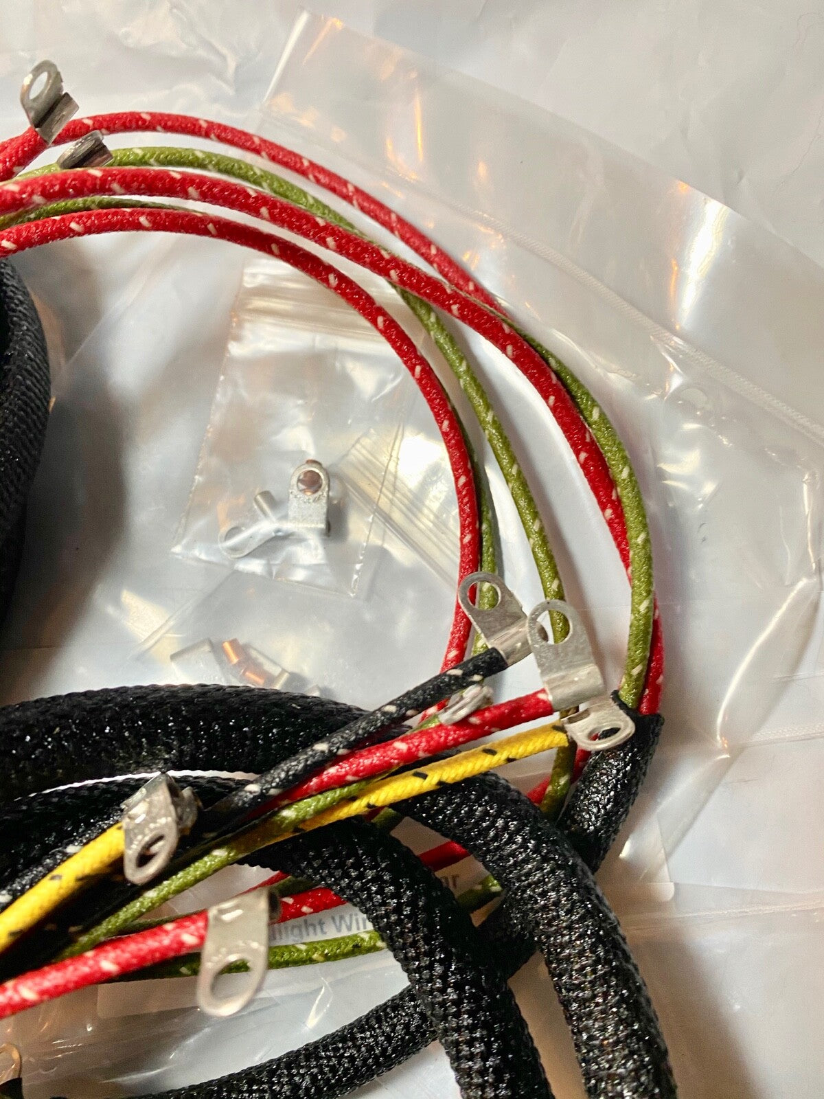 Harley Complete 1951-1957 Servicar Wiring Harness Kit W/ Hydraulic Brakes USA