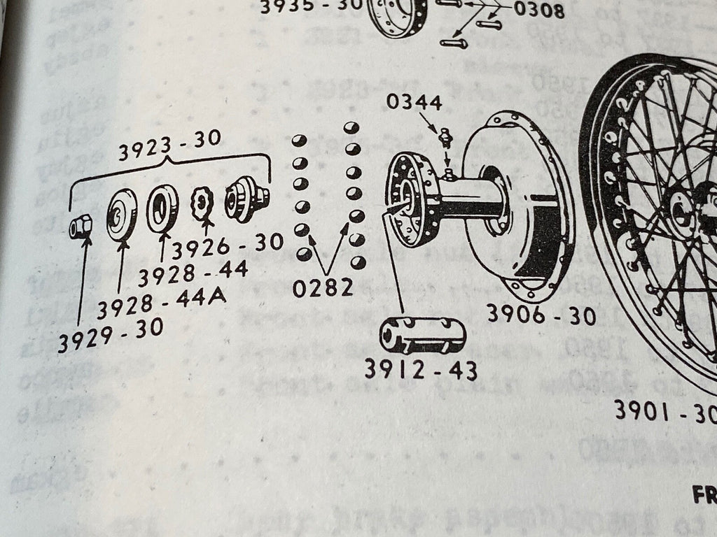Harley 3928-44 3926-30 Felt Seal & Lock Washer 1930-52 DL RL WL WLD WLA 