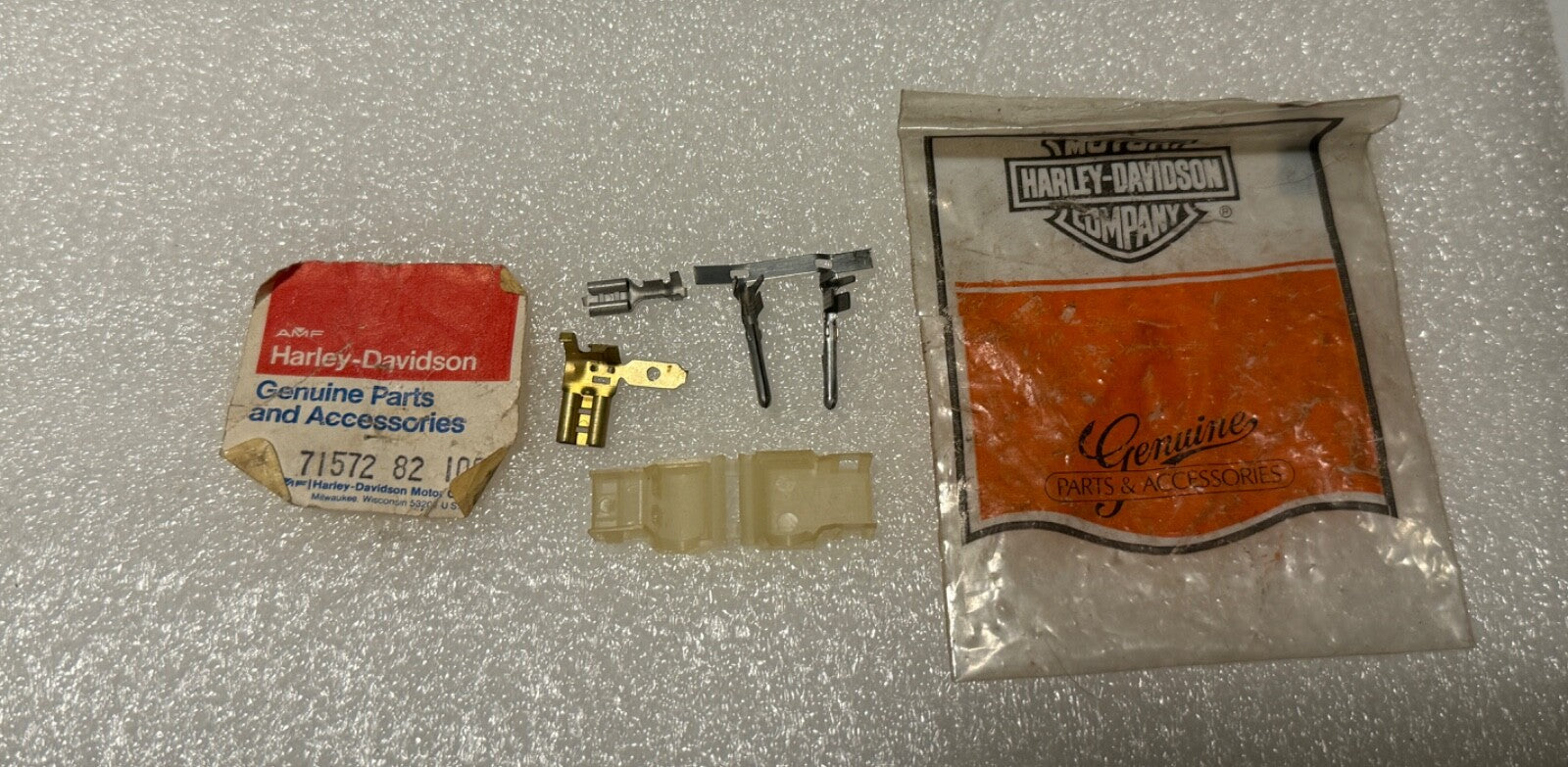 Harley NOS 9898 Terminal Kit For Handlebar Switches 1982-?? FL Sportster FX