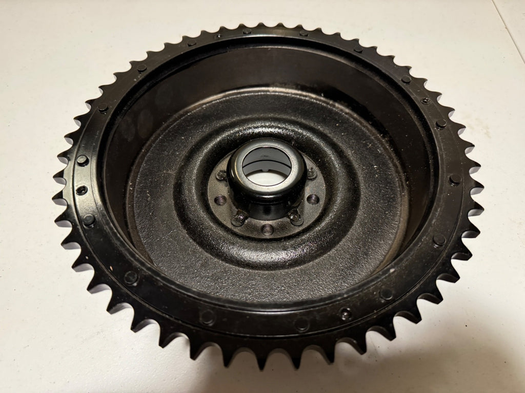 Harley 41400-63 Duo-Glide Electra-Glide  Rear Cast Hydraulic Brake Drum 1963-66
