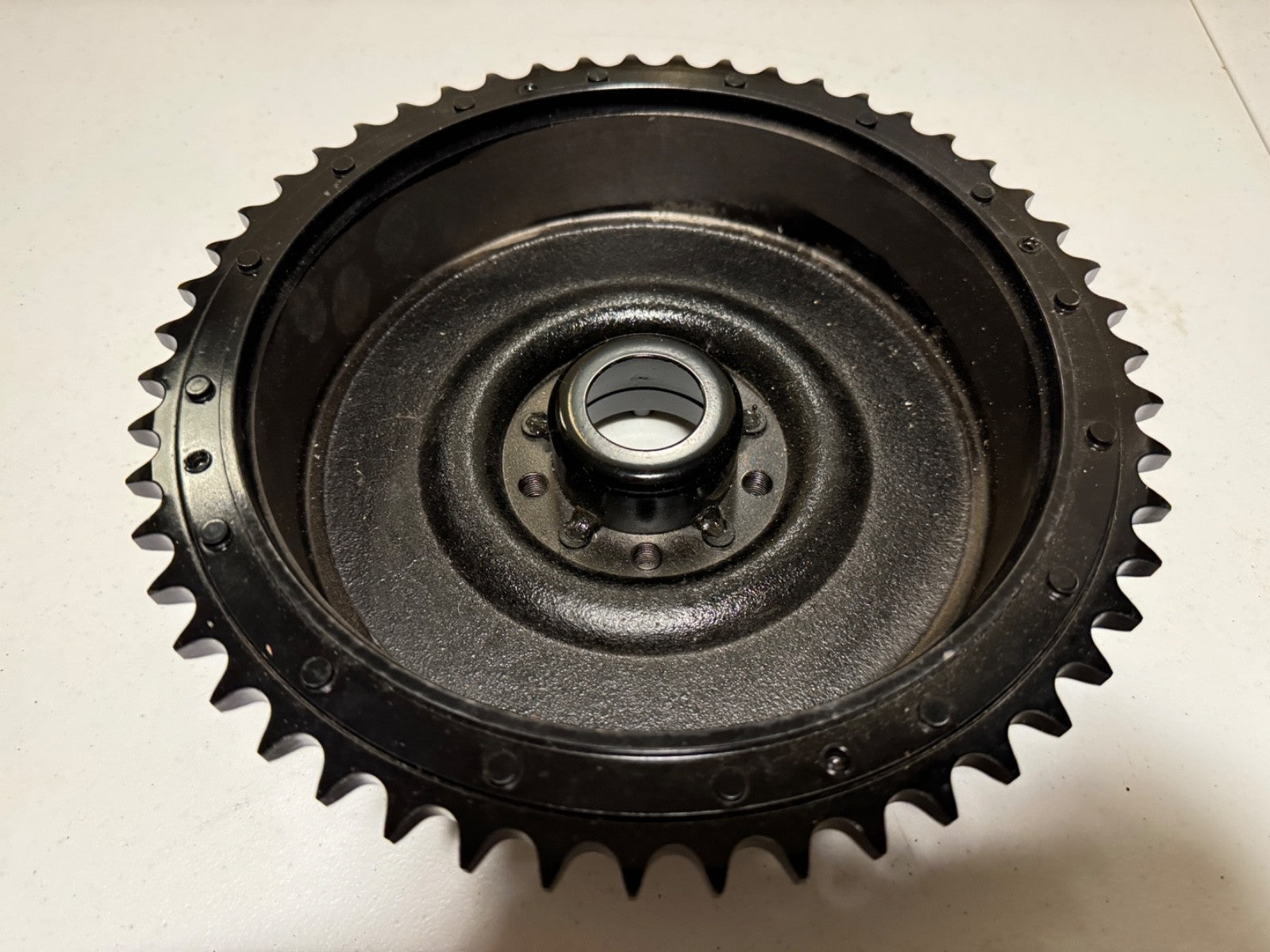 Harley 41400-63 Duo-Glide Electra-Glide  Rear Cast Hydraulic Brake Drum 1963-66