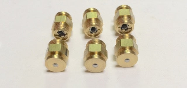 Harley JD VL Knucklehead Brass Alemite Grease Fittings  OEM# 0340 QTY. 6 5/16-32