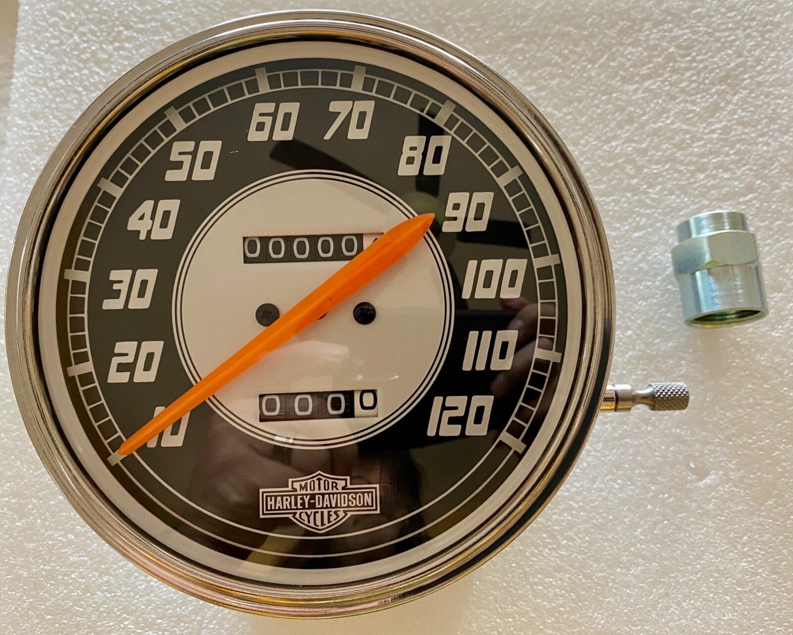 Harley 1947 Knucklehead WL UL Servicar  Speedometer  2:1 Ratio 11126-47