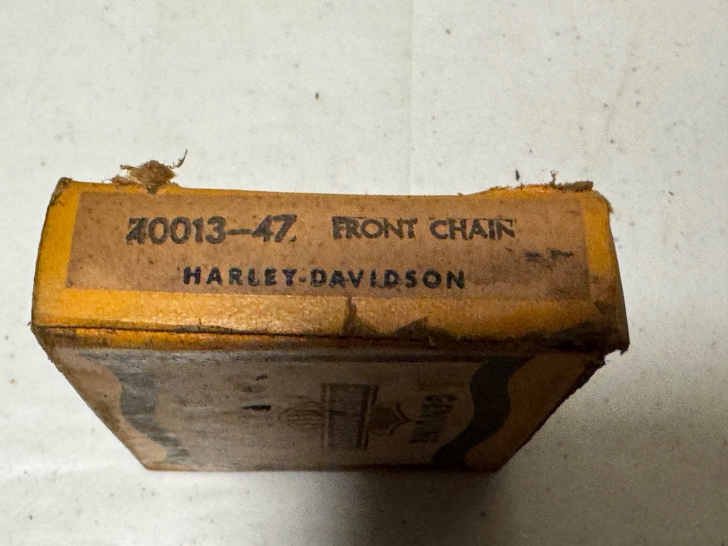 Harley NOS OEM 40013-47 Lightweight Hummer Pacer 165 Primary Front Chain 1948-662