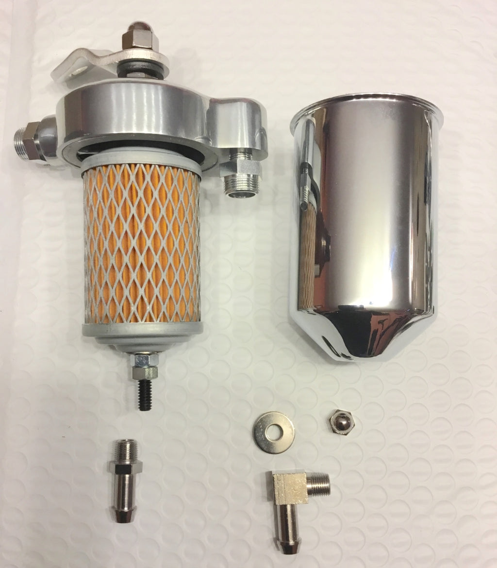 Harley Knucklehead Rigid Oil Filter Conversion Kit OEM# 63799-47 1940-47 