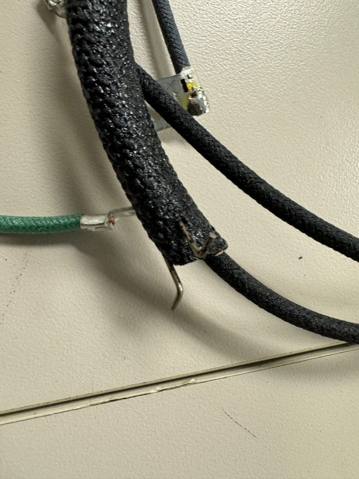 Harley UL 1947 Premium Wiring Harness W/ Correct Terminals Cotton Woven Looms