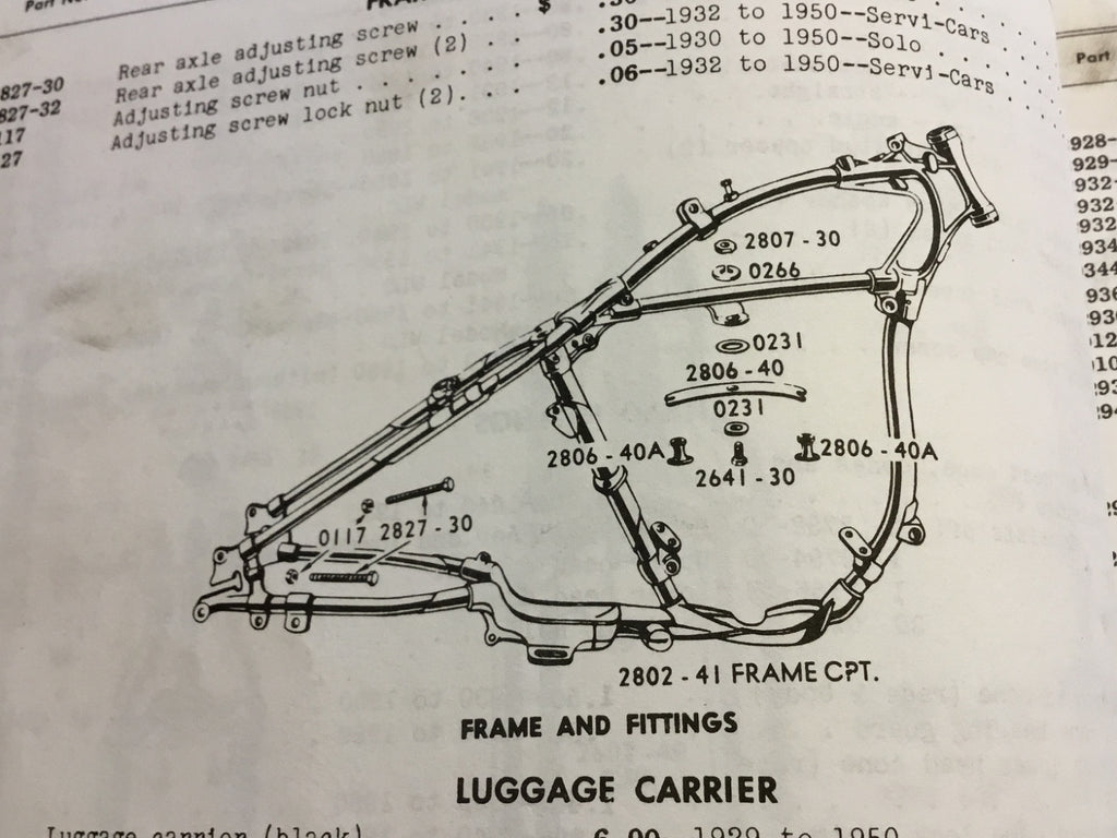 Harley RL DL WL WLA Rear Axle Chain Adjusters 1930-52 OEM# 2827-30 Parkerized