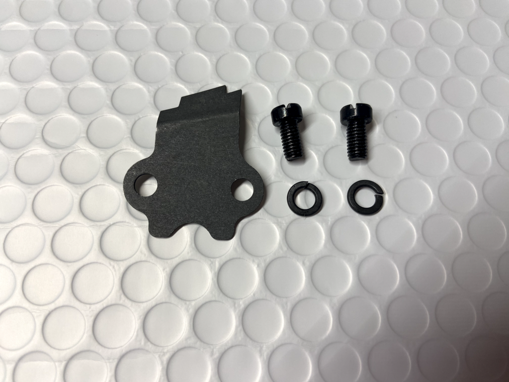 Harley Knucklehead UL WL Dash Cover Side Plate Kit Parkerized 1939-46 4519-39