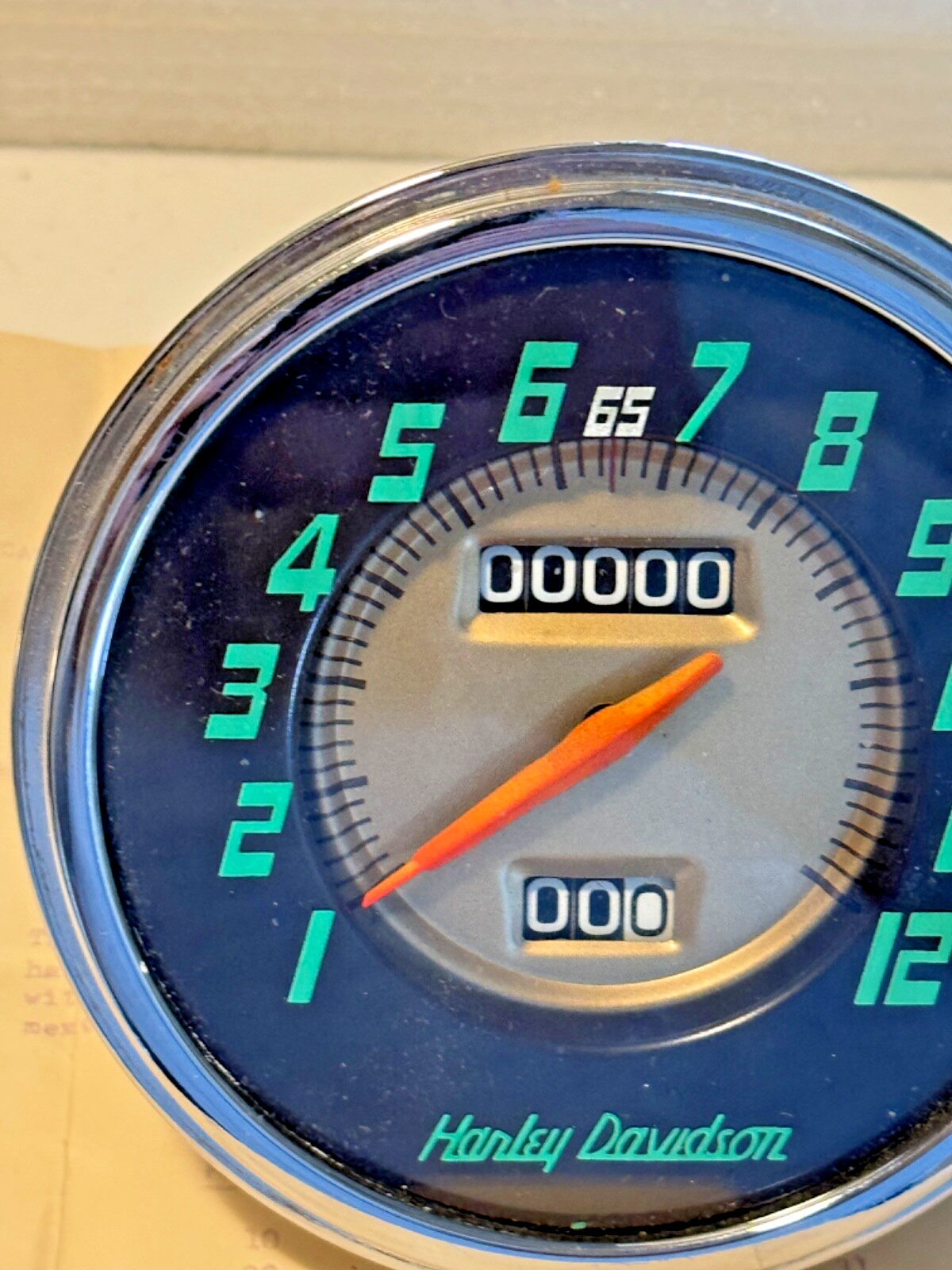 Harley NOS OEM 67007-60 Police Special Speedometer Panhead Servicar