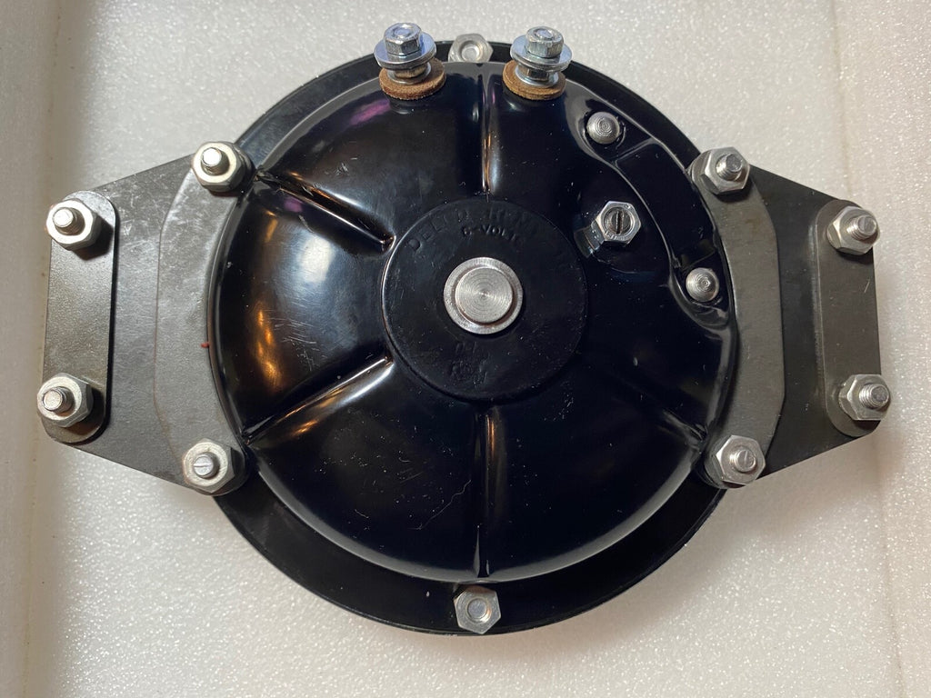 Harley 4801-31 Delco-Remy 16 6 Bolt Horn Wing Face W/ Mounts 1936-39 VL RL WL