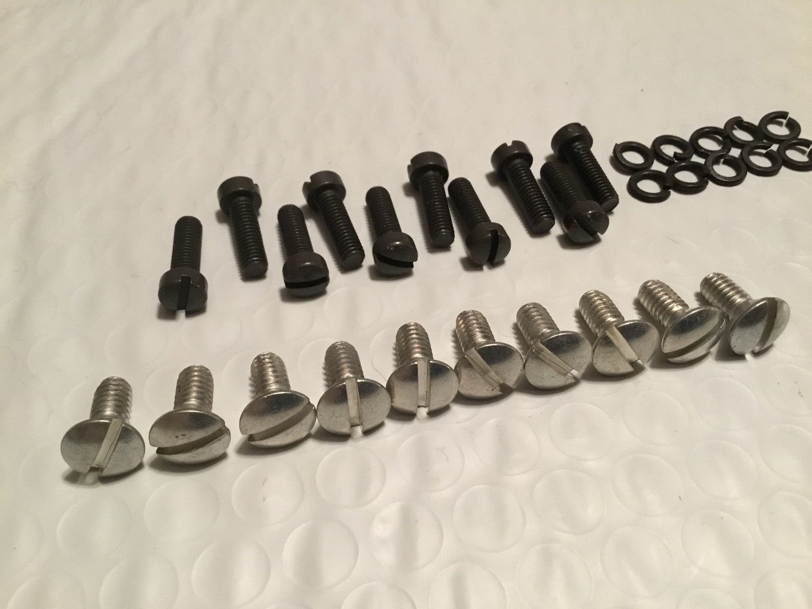 Harley Filister Head Primary Cover Screw Kit 1936-49 Knucklehead Panhead UL USA