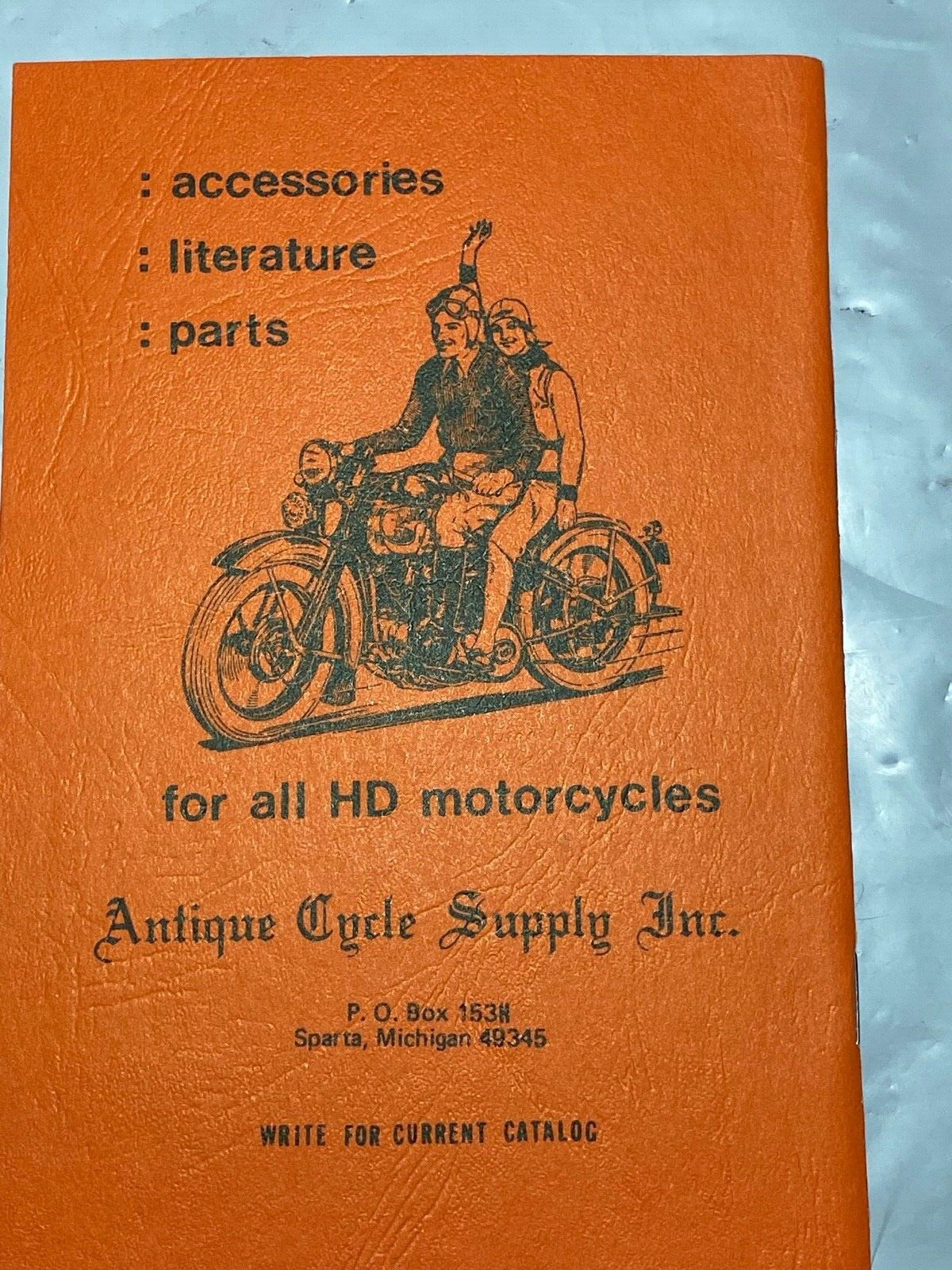 Harley Rider's Handbook Owner's Manual 1948-1954 Panhead EL FL Reprint