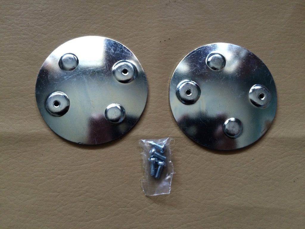 Harley Panhead FL FLH XL 57 58 Gas Tank Emblem Adhesive Mount Kit Round Tank