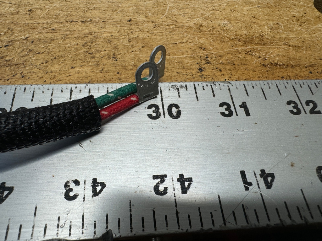 Harley 70144-54 1954 Panhead Jubilee Trumpet Horn Power Pack Two Wire Cable