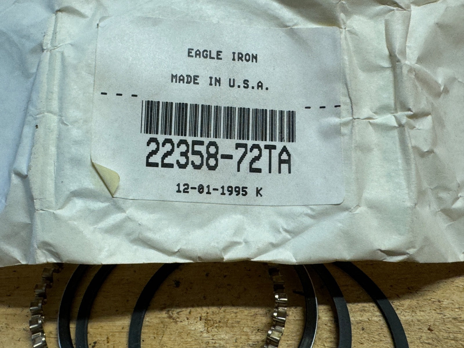 Harley NOS OEM# 22254-72 TA Sportster XLH XLCH Piston .020 1972-1985?