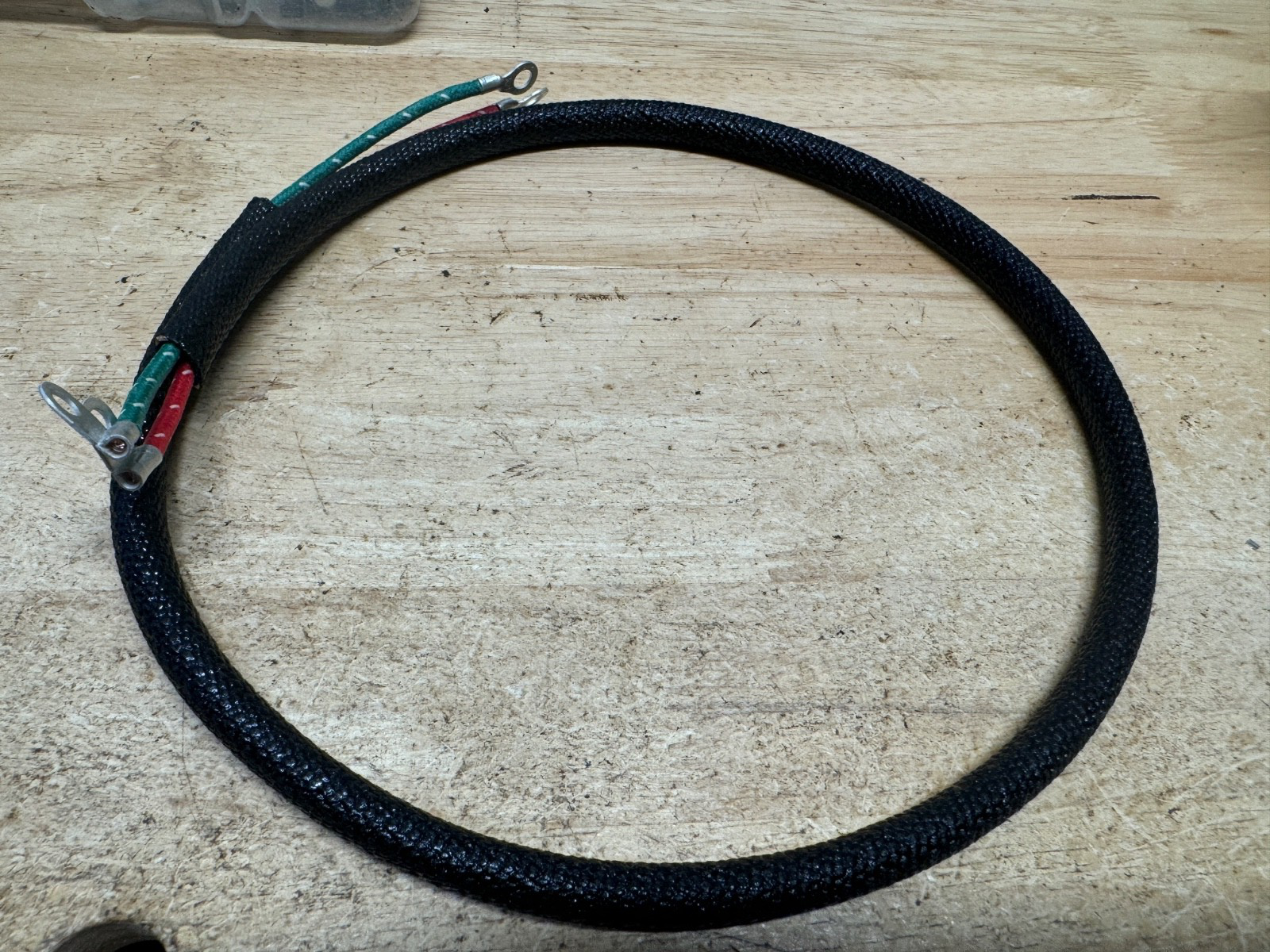 Harley 70144-54 1954 Panhead Jubilee Trumpet Horn Power Pack Two Wire Cable