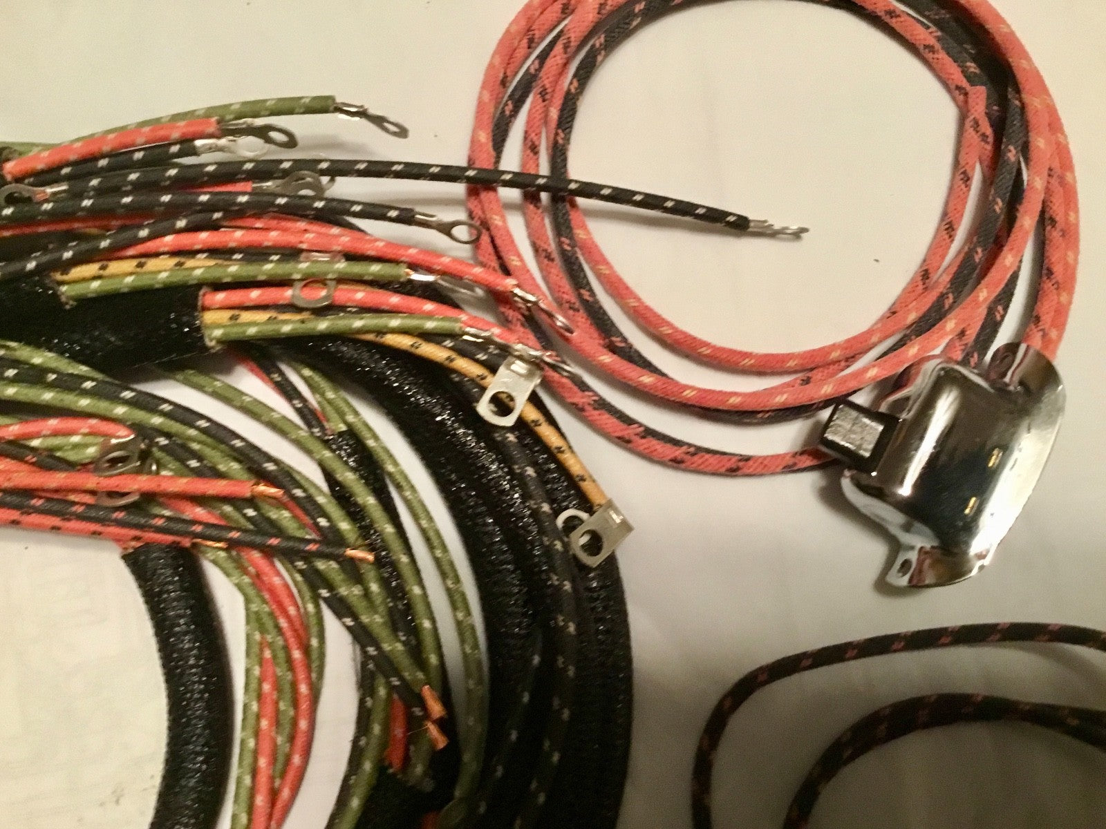 Harley 70321-48 Complete Panhead 1949-53 Wiring Harness W/ Wired Switches USA