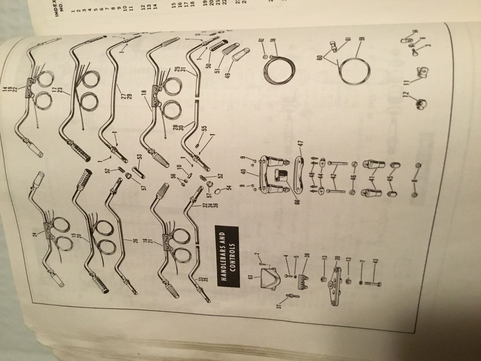 Harley Panhead Sportster Servicar Handlebar Plungers 1954-64 OEM# 56400-53 USA