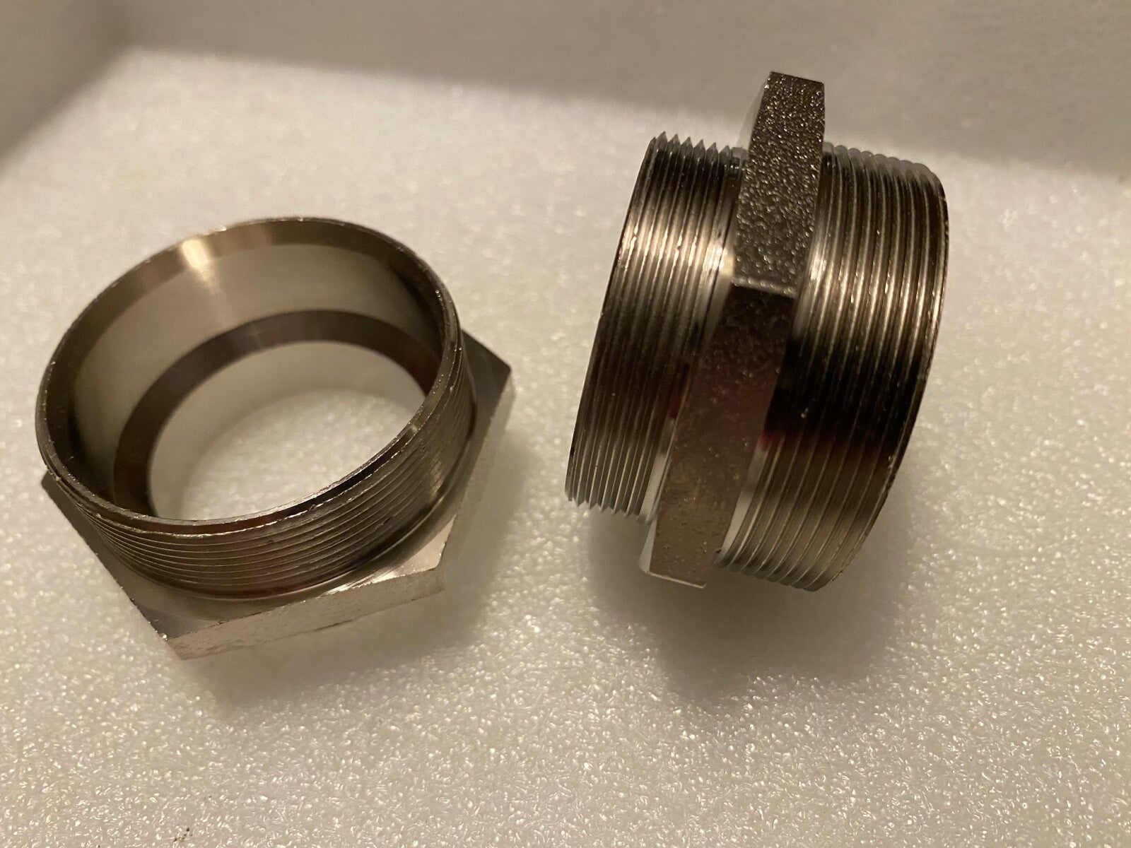 Harley  J JD 74" Manifold Inlet Intake Nipples Nickel 1923-29 OEM# 1112-23 USA