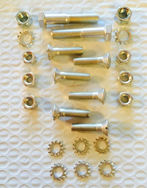 Harley Panhead 1958 Only FL FLH Duo-Glide Cad Plated Rear Fender Mounting Kit