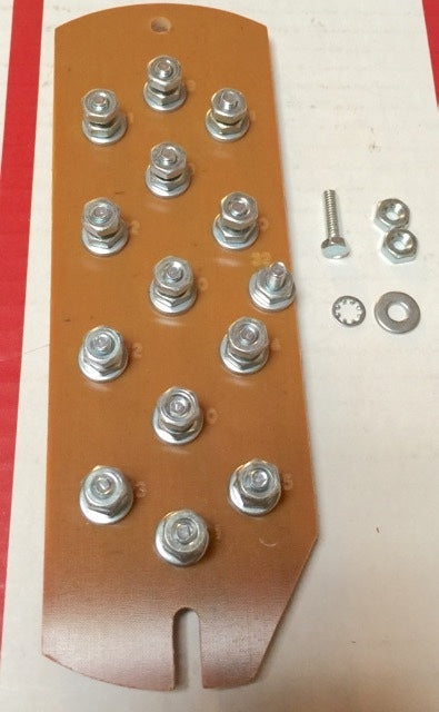 Harley 72301-49 Panhead Bakelite Front Terminal Plate 58-69 FL FLH *Assembled*