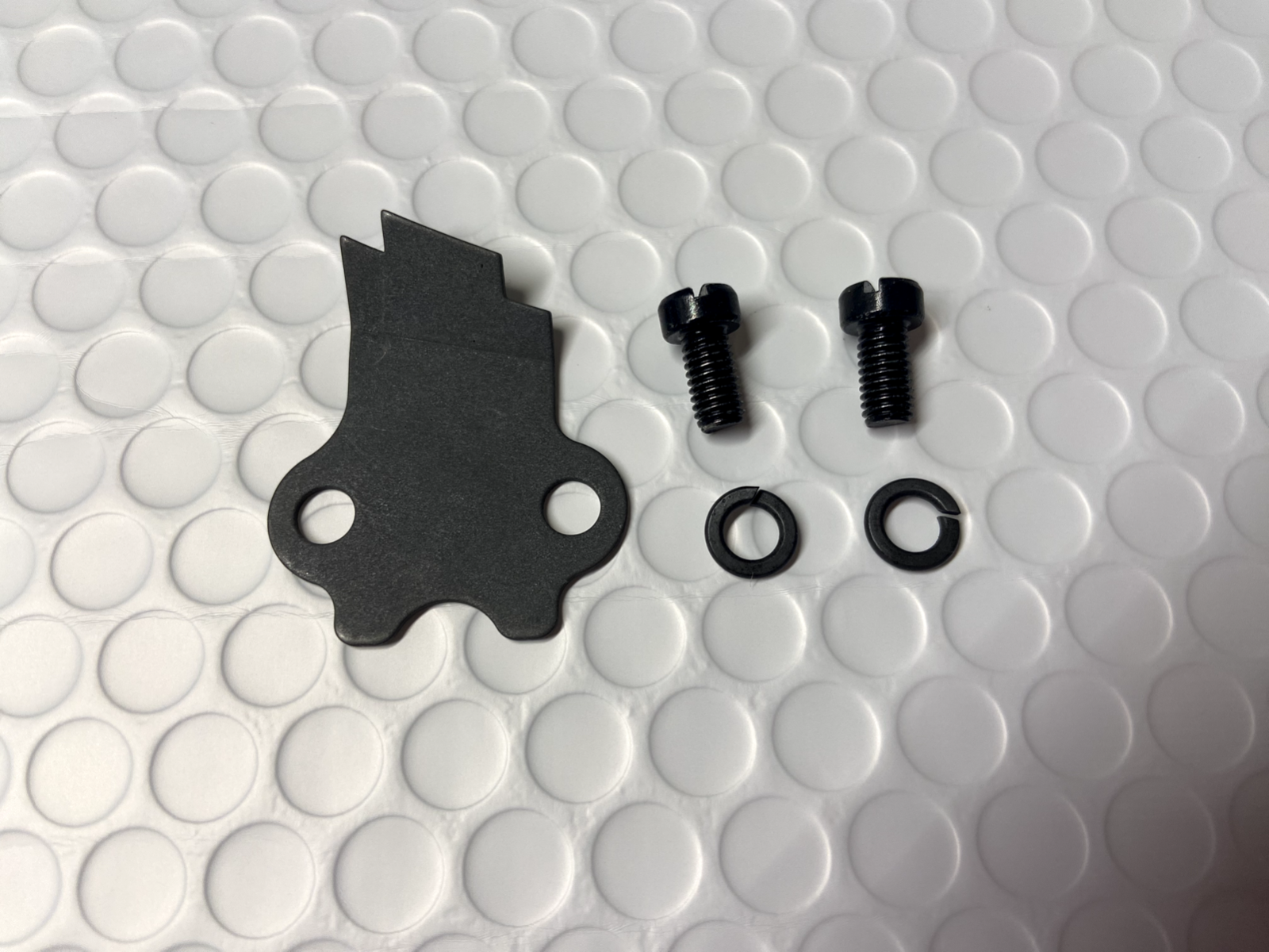 Harley Knucklehead UL WL Dash Cover Side Plate Kit Parkerized 1939-46 4519-39