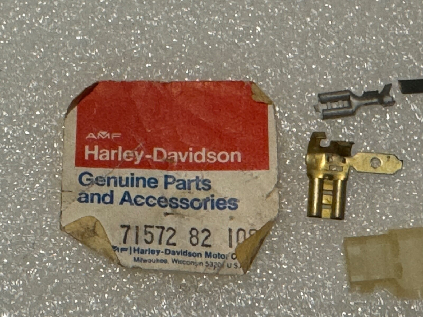 Harley NOS 9898 Terminal Kit For Handlebar Switches 1982-?? FL Sportster FX