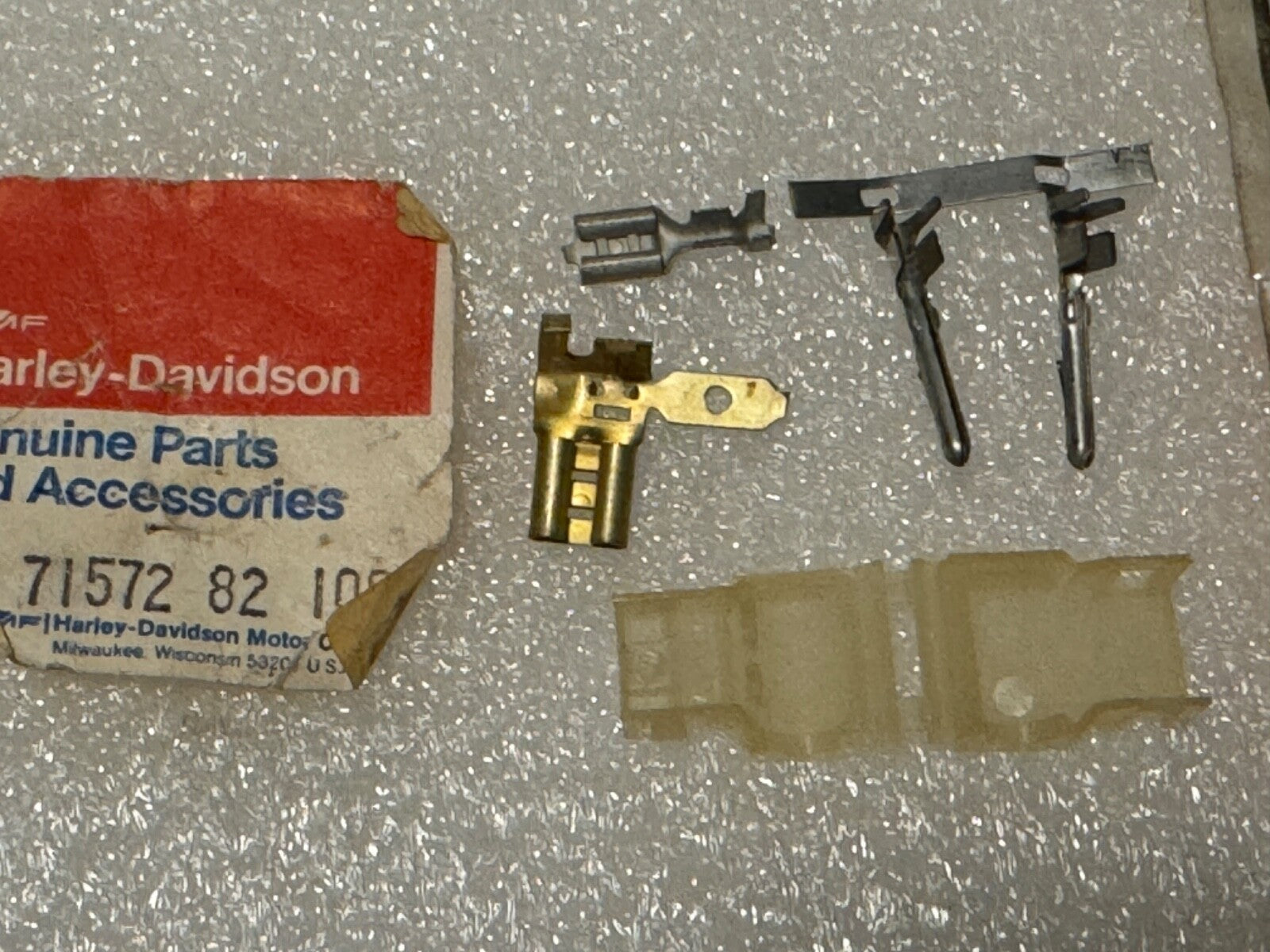 Harley NOS 9898 Terminal Kit For Handlebar Switches 1982-?? FL Sportster FX