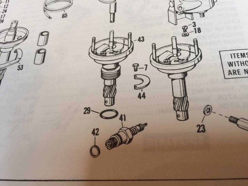 Harley Sportster Timer Clamp Kit 66-70 XLH XLCH 32515-66 Servicar 66-73