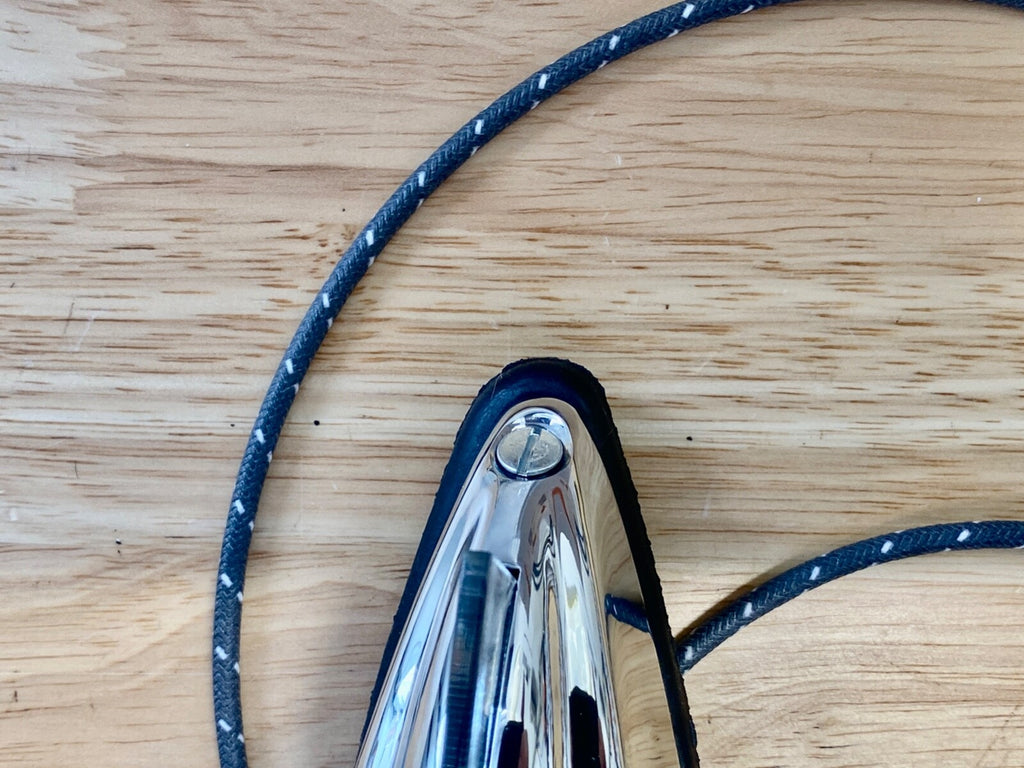 Harley 1949-57 Panhead Flash Gordon For  Hummer Front Fender Lamp Blue 68450-49