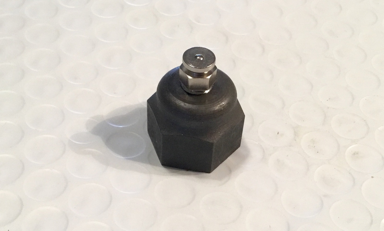 Harley VL Parkerized Rear Axle Nut & Grease Fitting 1930-36 OEM# 3957-30