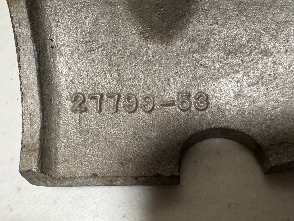 Harley NOS OEM 27801-53 Right Cast Carburetor Cover ST 165 1953-59 Hummer4