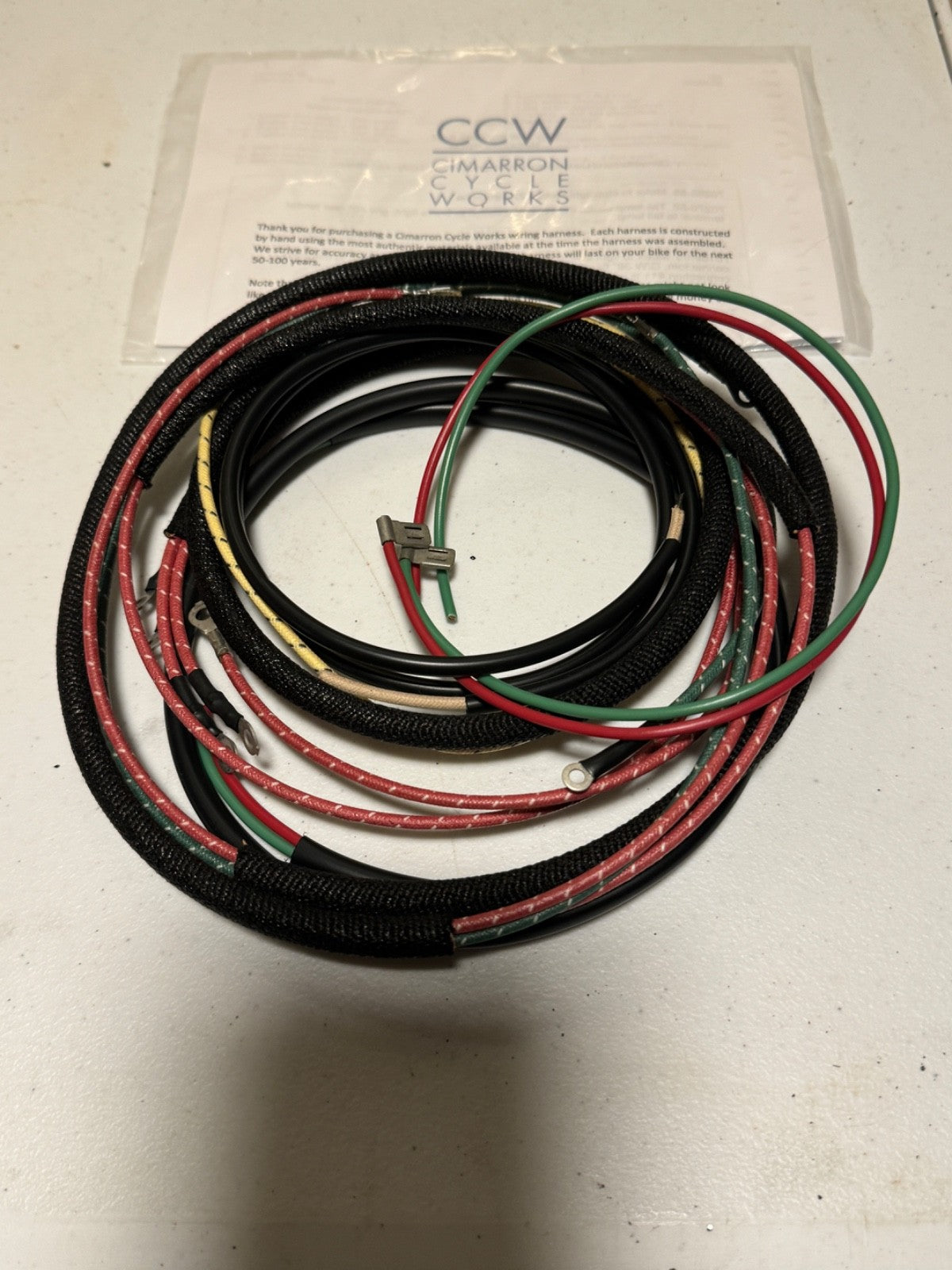 Harley 70322-63 Complete Wiring Harness Kit Super 10 Scat Pacer BT BTU BTH 63-65
