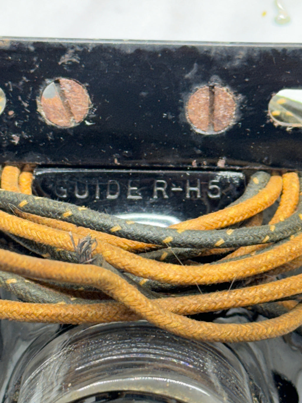 NOS 5051-47 68002-47 Tombstone Tail Lamp 1947-1948 Knucklehead Panhead UL WL