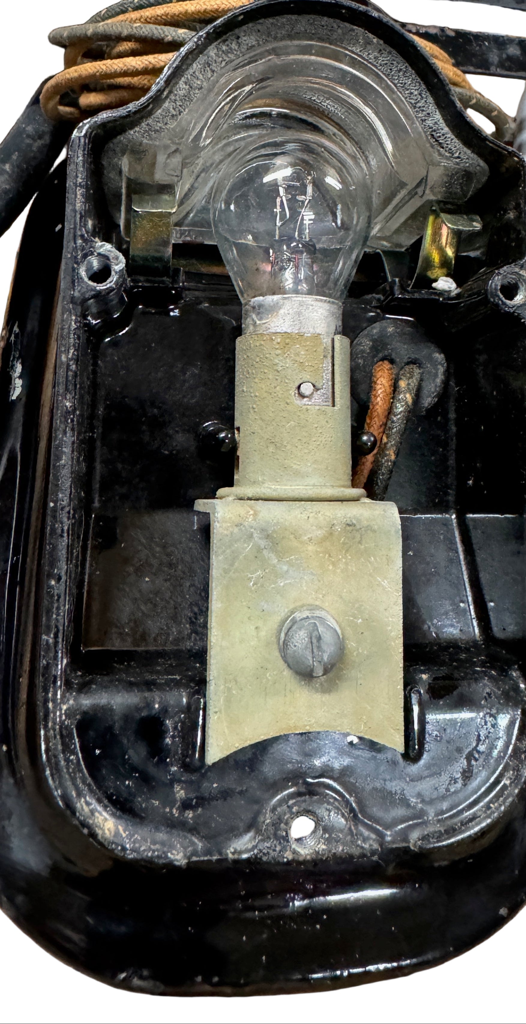 NOS 5051-47 68002-47 Tombstone Tail Lamp 1947-1948 Knucklehead Panhead UL WL