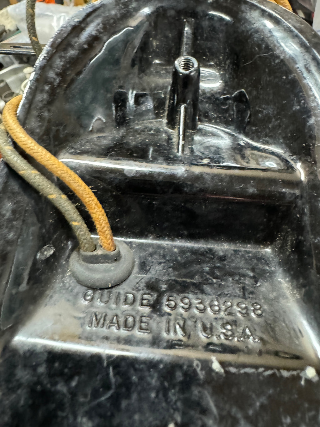 NOS 5051-47 68002-47 Tombstone Tail Lamp 1947-1948 Knucklehead Panhead UL WL