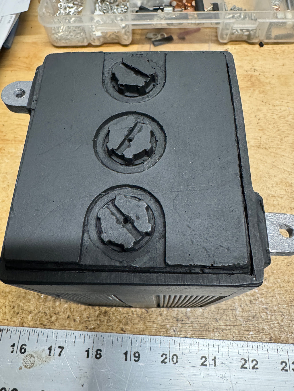 Lightweight, K-Model, & XLH Battery Box 66001-47 1948-1964