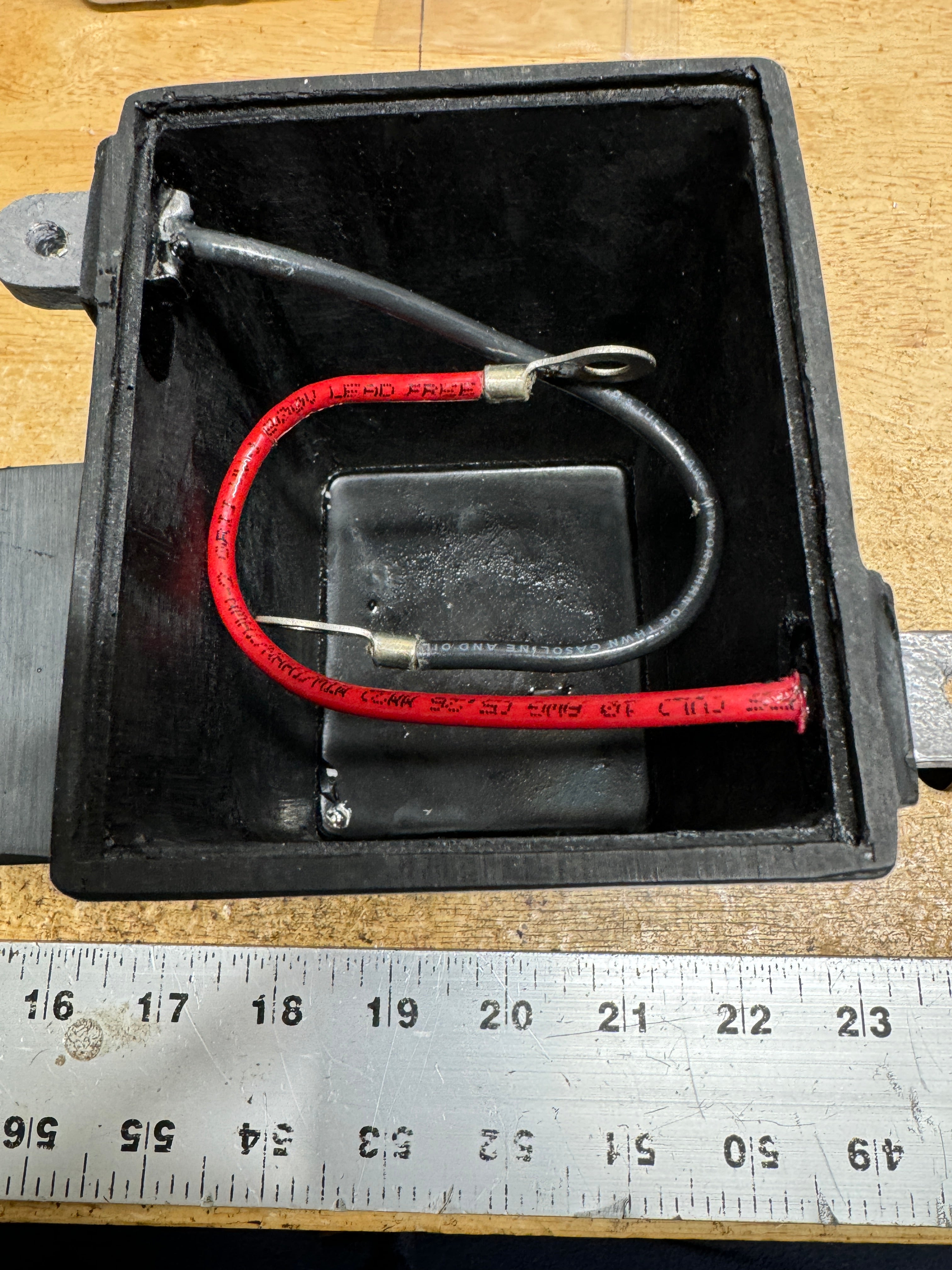 Lightweight, K-Model, & XLH Battery Box 66001-47 1948-1964