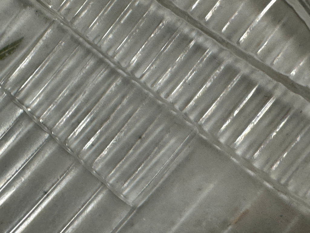 Harley NOS 4906-35 "Serif" Early Guide Cycle-Ray Headlamp Lens Knucklehead VL UL WL 1935-1942