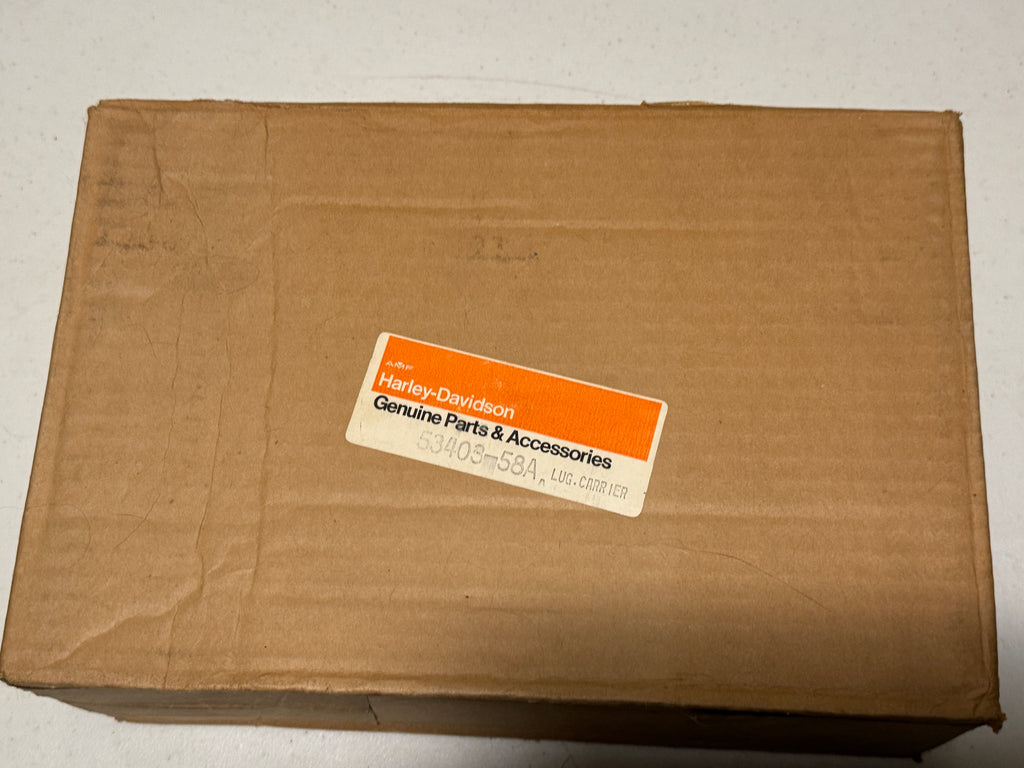 Harley NOS 53403-58A Chrome Luggage Rack Sealed In OEM Box