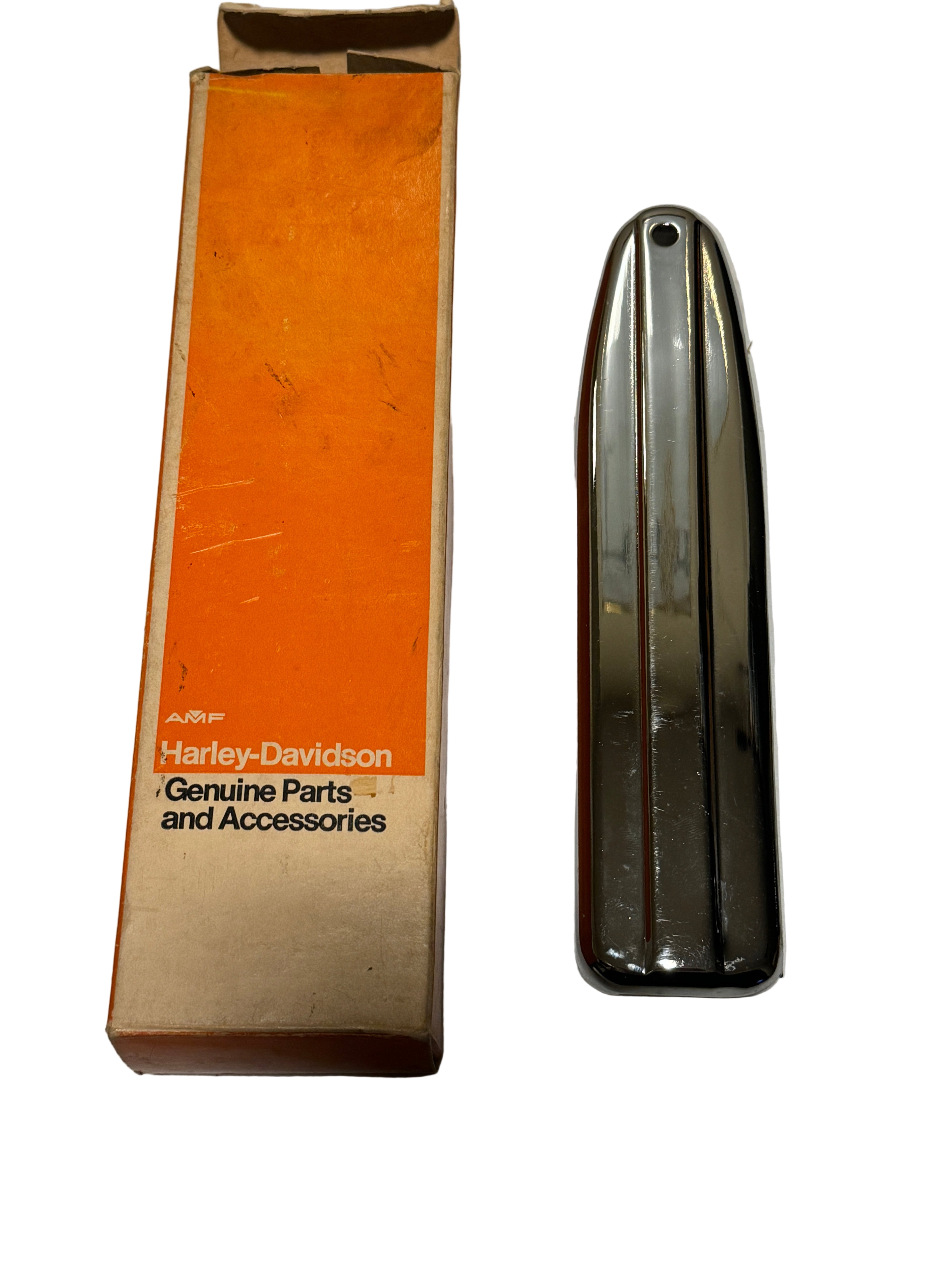 Harley NOS 38495-58 Chrome Mousetrap Spring Cover 1952-1967 Panhead & Shovelhead