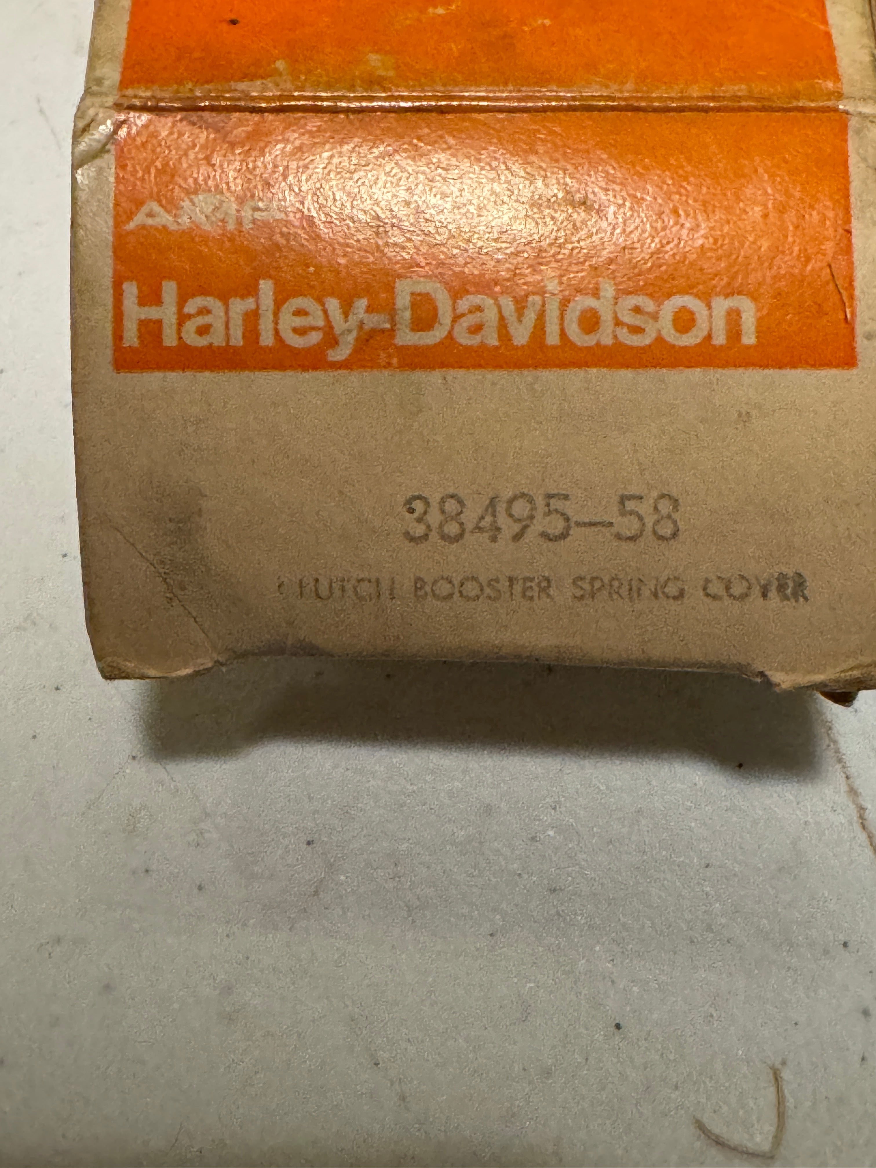 Harley NOS 38495-58 Chrome Mousetrap Spring Cover 1952-1967 Panhead & Shovelhead