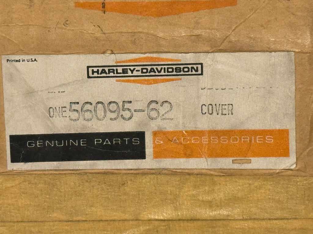 Harley NOS 56095-62 Sportster XLH Handlebar Clamp Cover Chrome 1962-1965