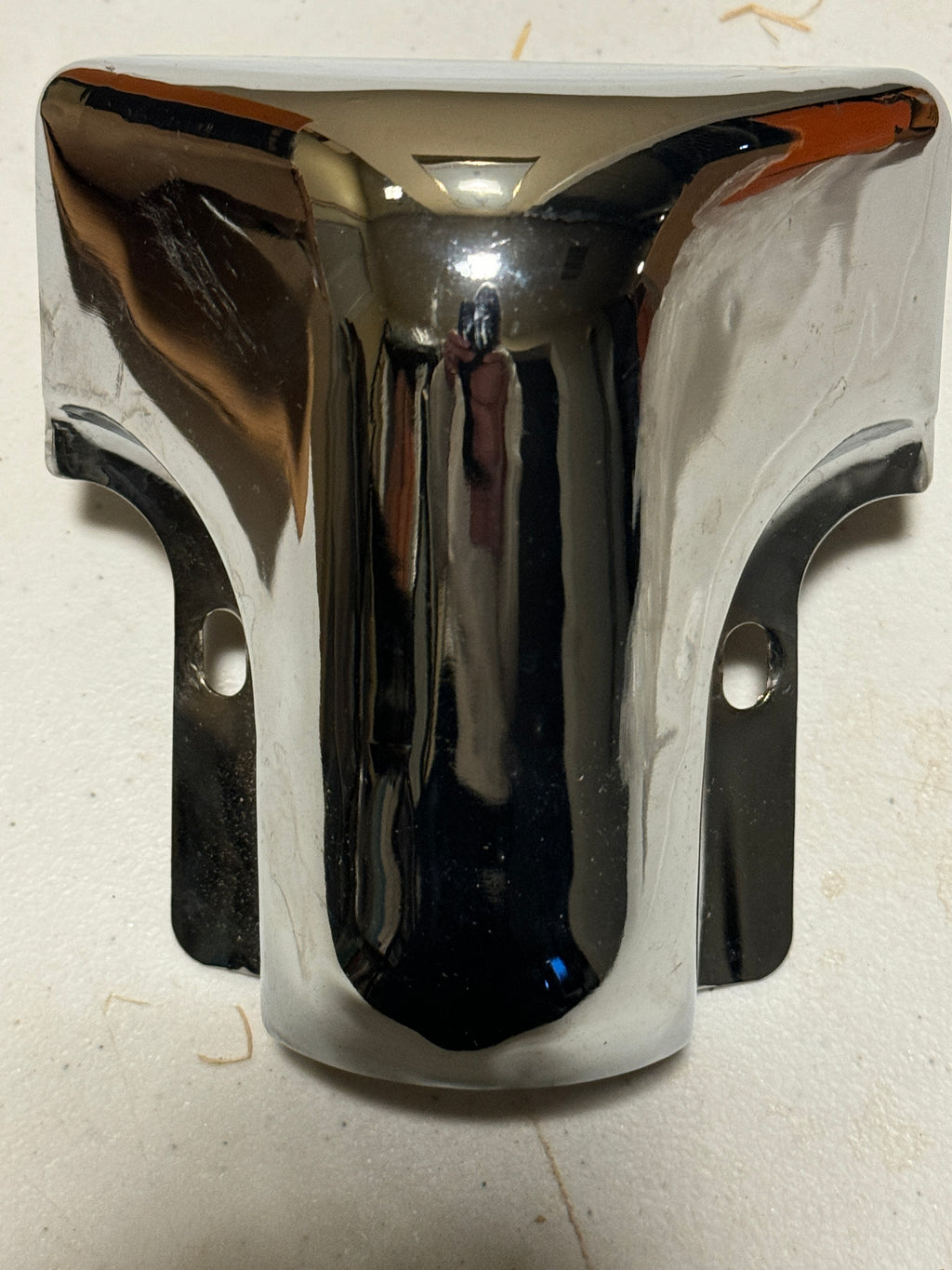 Harley NOS 56095-62 Sportster XLH Handlebar Clamp Cover Chrome 1962-1965