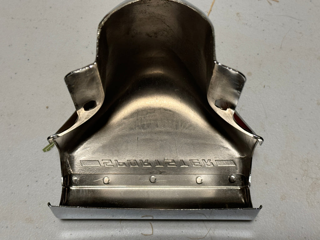 Harley NOS 56095-62 Sportster XLH Handlebar Clamp Cover Chrome 1962-1965