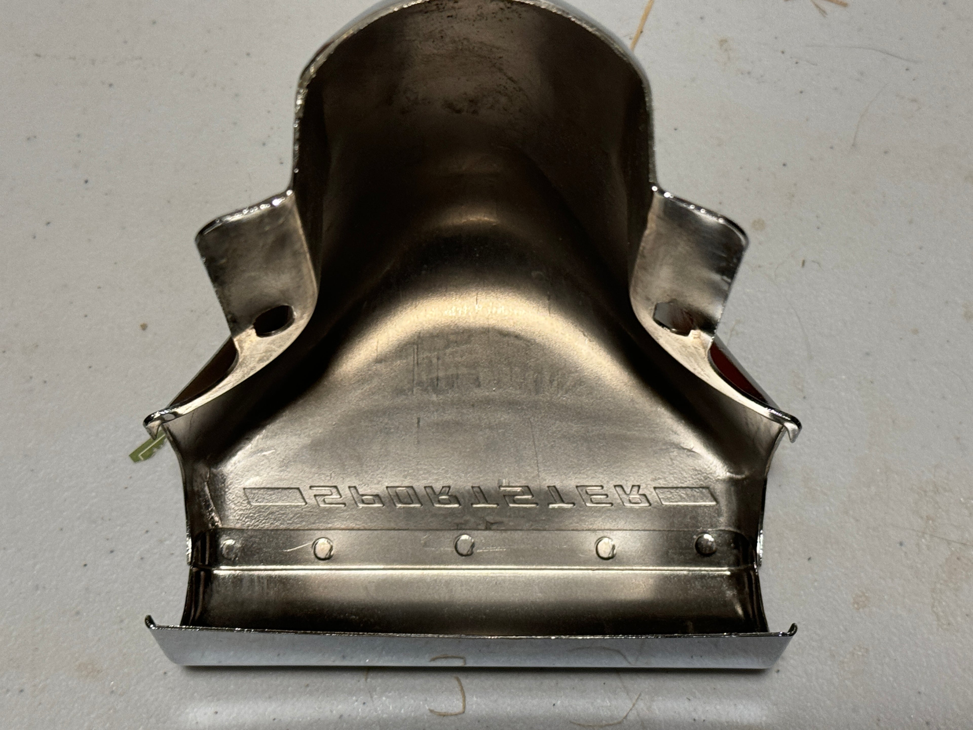 Harley NOS 56095-62 Sportster XLH Handlebar Clamp Cover Chrome 1962-1965