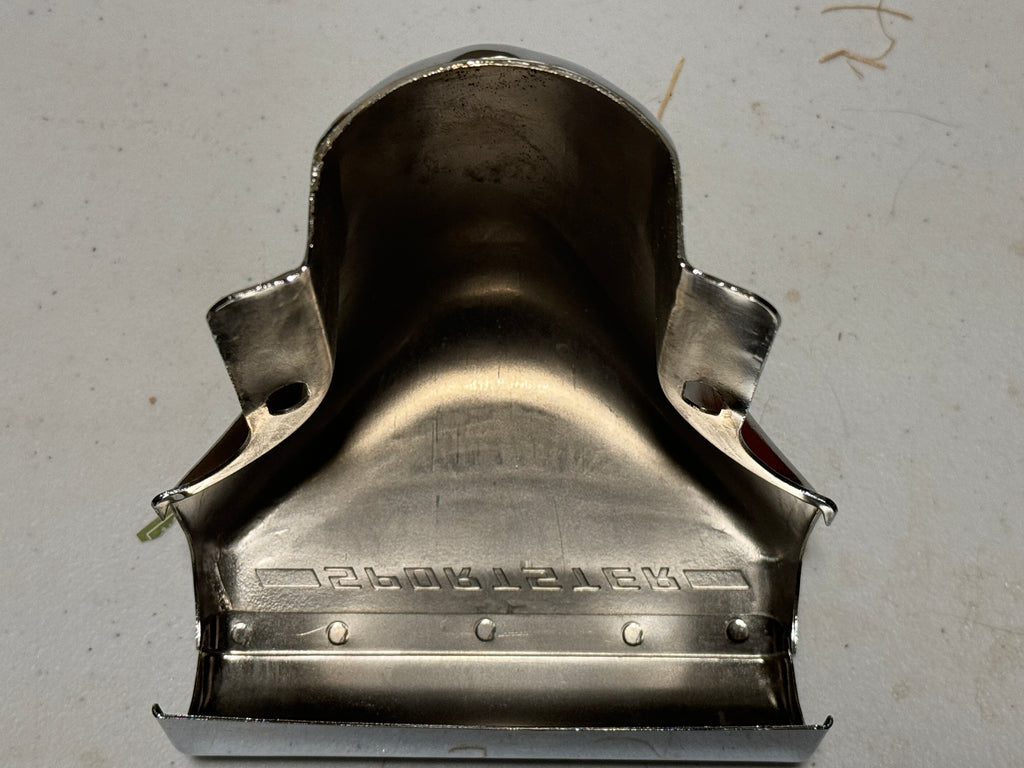 Harley NOS 56095-62 Sportster XLH Handlebar Clamp Cover Chrome 1962-1965