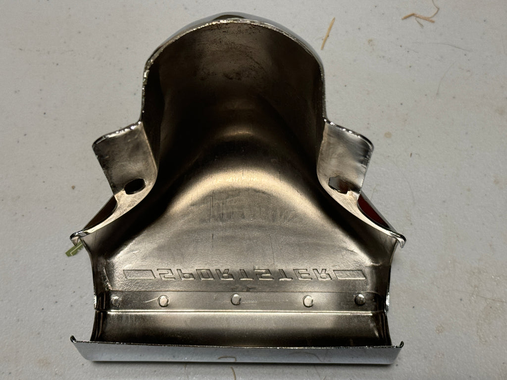 Harley NOS 56095-62 Sportster XLH Handlebar Clamp Cover Chrome 1962-1965