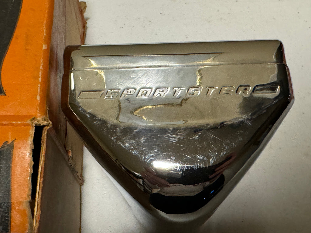 Harley NOS 56095-59 Chrome Handlebar Clamp Cover 1959-1961 Sportster XLH